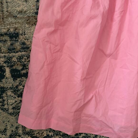 Hyacinth House Tuckernuck Women Size Small Ruched Puff Sleeve Mini Dress Pink - Picture 3 of 9